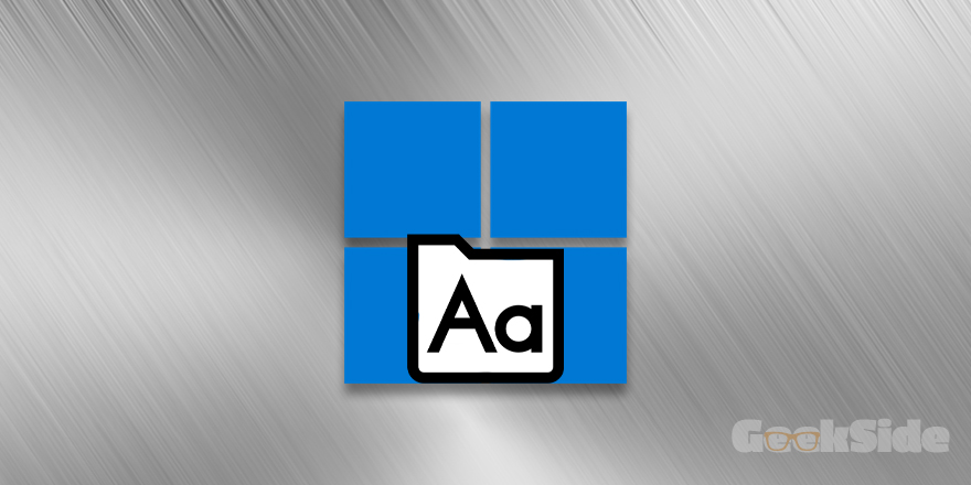 Come cambiare font predefinito su Windows 11